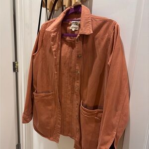 Sezane Women's Rust Jean Jacket